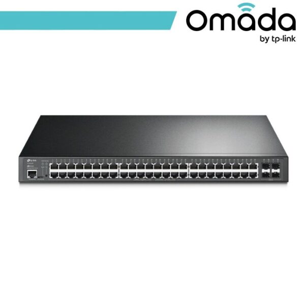 Omada Switch L2+ con 48 Porte Gigabit PoE+ 4 SFP - SG3452P