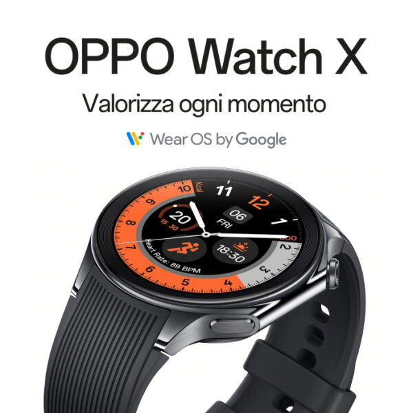 Smartwatch OPPO Watch X Platinum Black