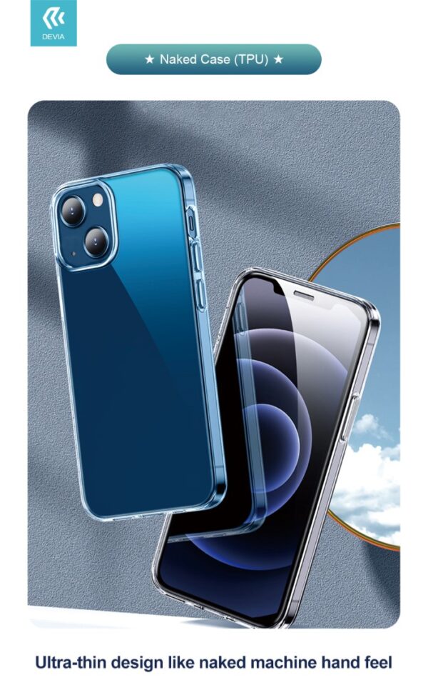 Cover in TPU trasparente per iPhone 13 pro Max