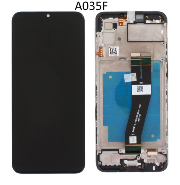 LCD Originale Samsung A035F Galaxy A03 Europa Nero S.Pack