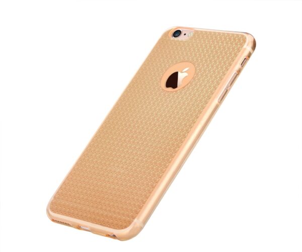 Cover Leo Diamond soft per iPhone 6S&6 Champagne Gold