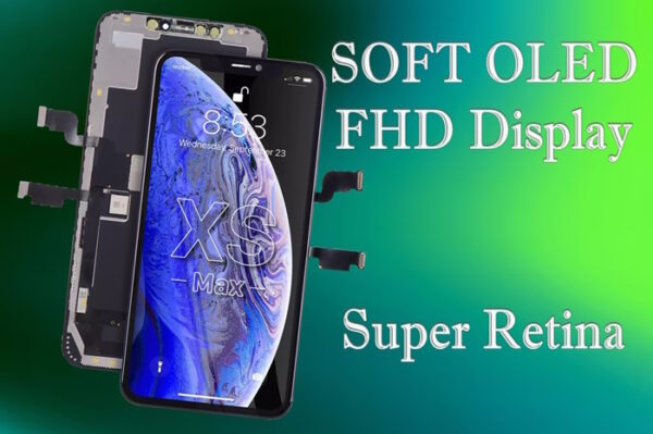 Lcd per iPhone XS Max Oled Soft FHD Selezione A+ Alta Qualit