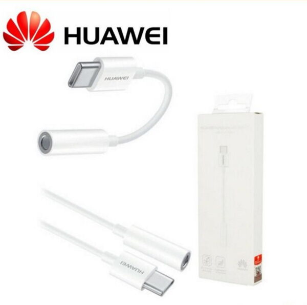 Adattatore Originale Huawei CM20 Tipo C / 3,5mm Bianco