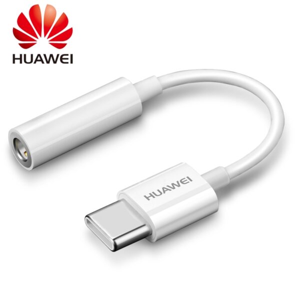 Adattatore Originale Huawei CM20 Tipo C / 3,5mm Bianco Bulk