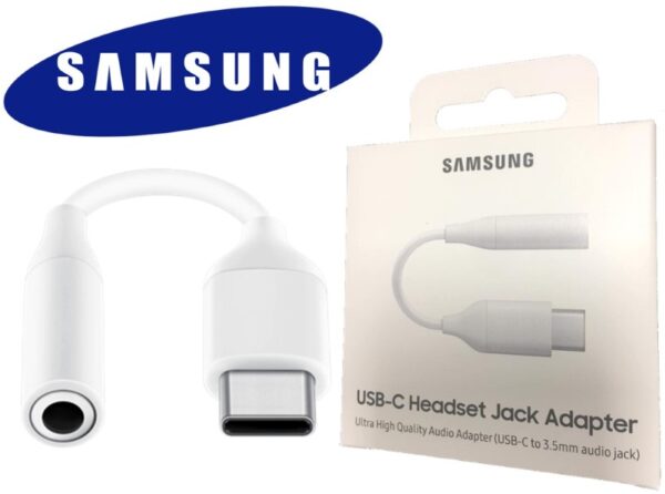 Adattatore Tipo-C Jack 3.5mm Samsung EE-UC10JUWE Bianco