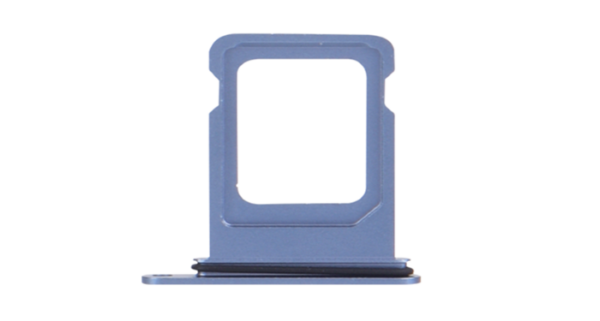 Supporto scheda SIM per iPhone 14/14Plus blu