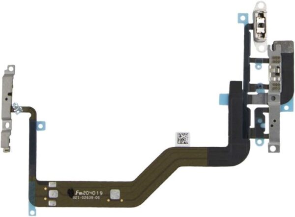 Flat Power e Volume con metallo per iPhone 12/12Pro