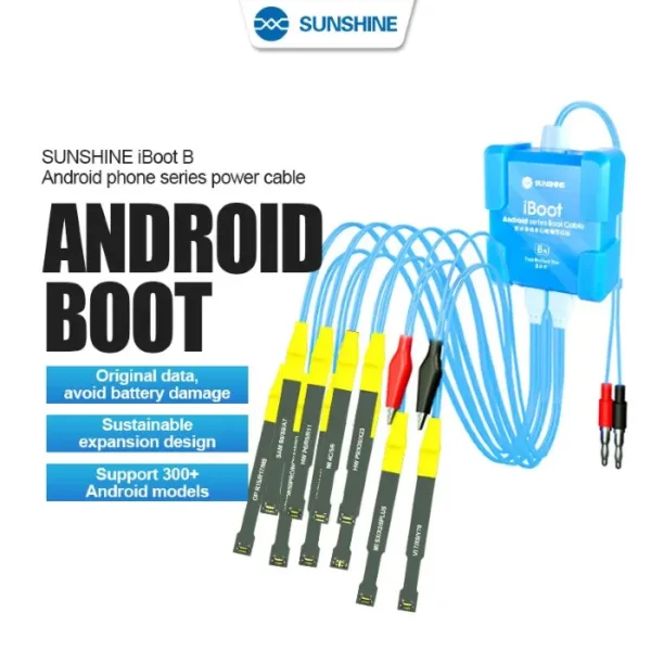 Sunshine iBoot B cavo di alimentazione cc per avvio smartphones Android