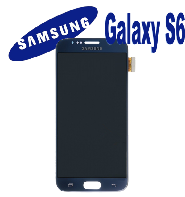 LCD + TOUCH ORIGINALE PER GALAXY S6 NERO GH97-17260A