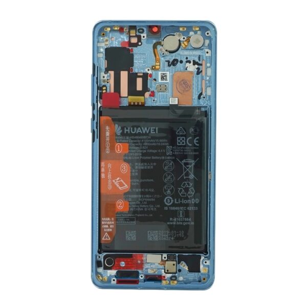 Lcd per Huawei P30 Pro Service Pack 02352PGE Aurora blue