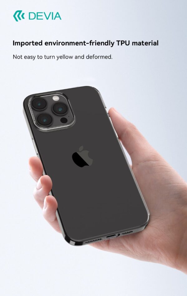 Cover Trasparente Morbida in TPU per iPhone 15