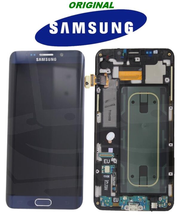 LCD TOUCH GALAXY S6 EDGE PLUS SM-G928F BLUE-BLACK GH9717819B