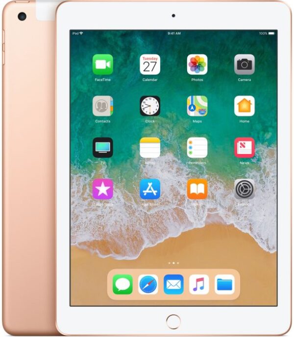 IPAD 6Th Gen. 128GB WI-FI+CELLULAR USATO GRADO A Gold