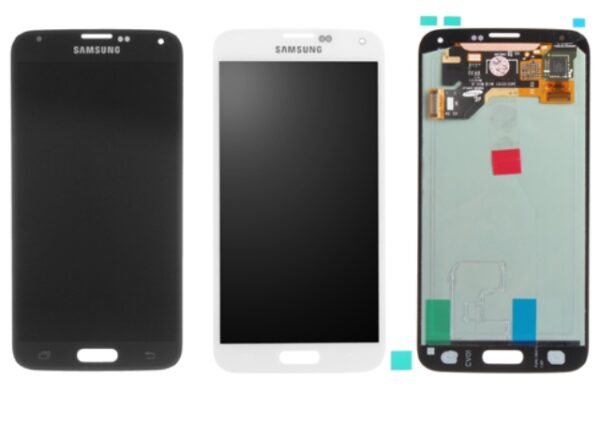 LCD+TOUCH ORIGINALE PER SAMSUNG GALAXY S5 NERO GH97-15959B