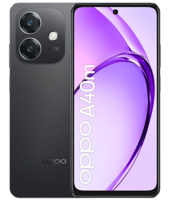 Smartphone OPPO A40M 8/256GB Sparkle Black