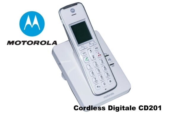 Telefono Cordless Digitale Motorola CD201