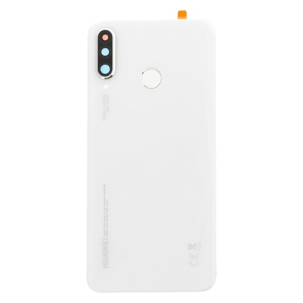 Cover posteriore Huawei P30 Lite Pearl White S. Pack MAR-L21