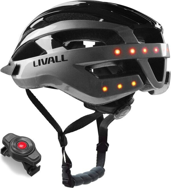 Casco mountain bike Smart Livall MT1 NEO Nero - Taglia M