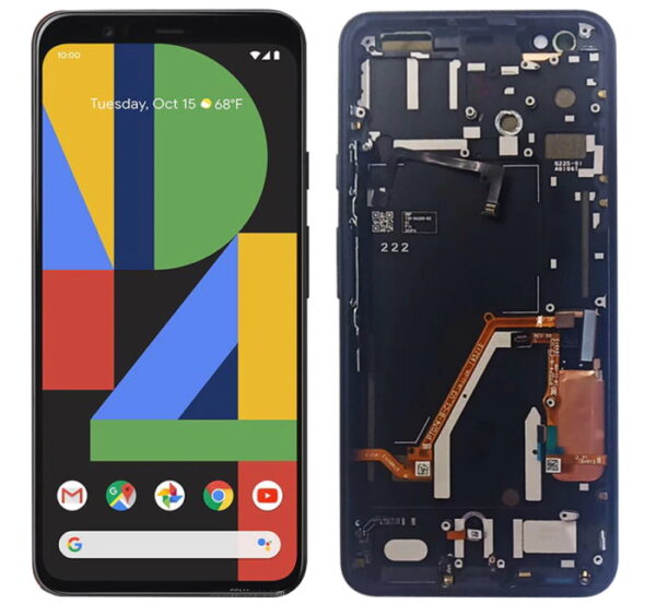 Display Oled per Google pixel 4 originale con Frame