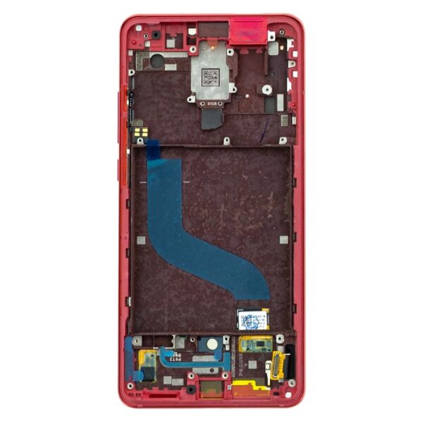 Display con Frame per Xiaomi Mi9T/Mi9T Pro Rosso